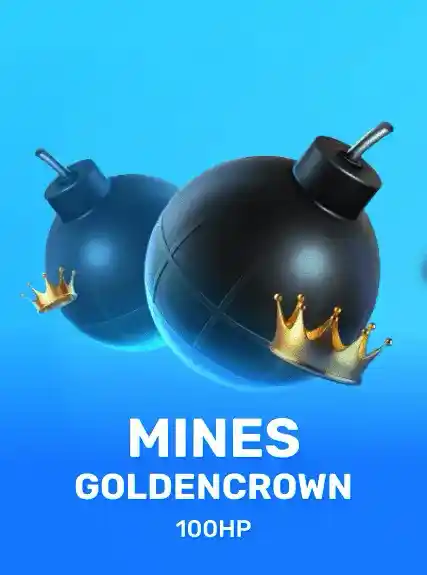 Mines Goldencrown game tile