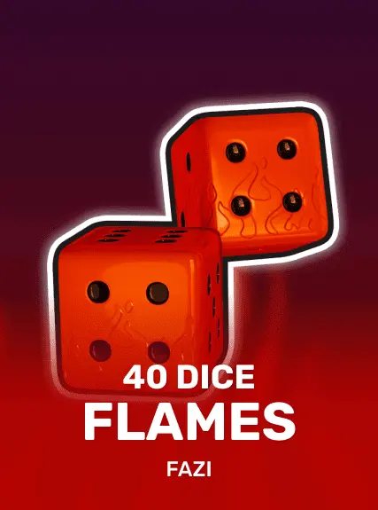 40 Dice Flames game tile