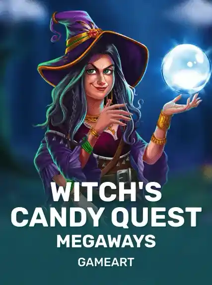 Witch's Candy Quest Megaways game tile